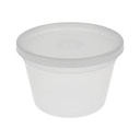 [V16C] 16 oz Heavy Deli Container Combo PP