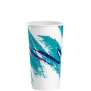 [22COLD] Cup 21 oz Paper Cold Jazz D22CCIMP Closeout