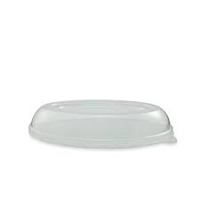 26 oz Lid Dome Oval Burrito Bagasse Compostable