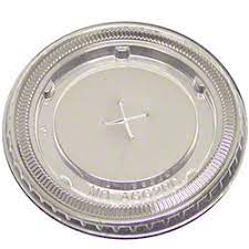 Lid Flat Straw Slot 32 oz Clear PET 6V2636