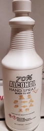 [HAND-SAN-LIQ] Hand Sanitizer Liquid Quarts 70% Alcohol Qt