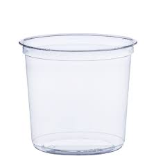 [DM24R] 24 oz Bare Clear Deli Container RPET Closeout