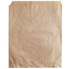 [811N-SPEC] 8.5x11" Bag Notion Flat Brown Kraft