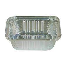 [1046] 1 lb Oblong Aluminum Foil Pan BL100