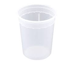 [V32-500] 32 oz Heavy Deli Container Bulk PP 11444UP