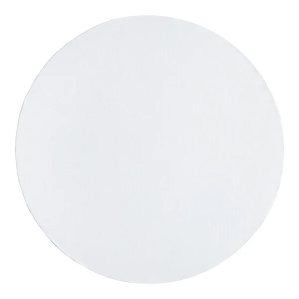 Cake Drum 12" Round  White 1/2"