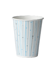 [16COLD] 16 oz Paper Cold Cup Blue Line